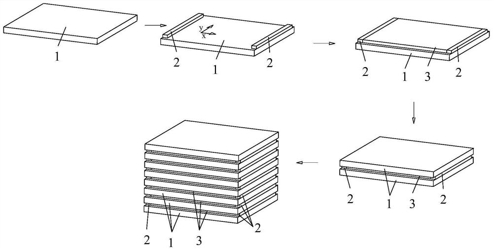 Ultrasonic sensor, piezoelectric composite ceramic chip and preparation method of blank of piezoelectric composite ceramic chip