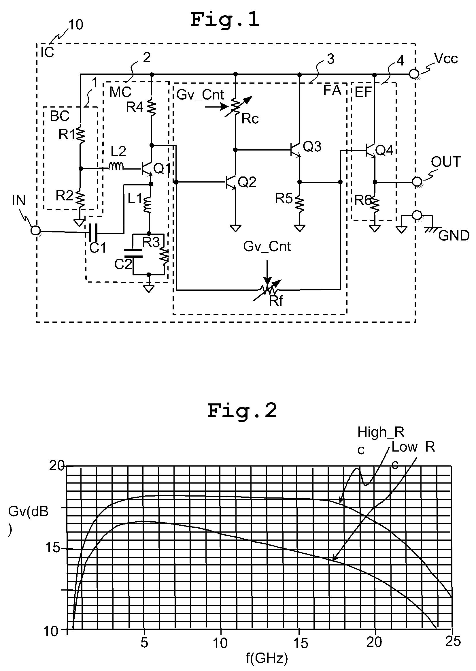 Semiconductor integrated circuit with variable gain amplifier