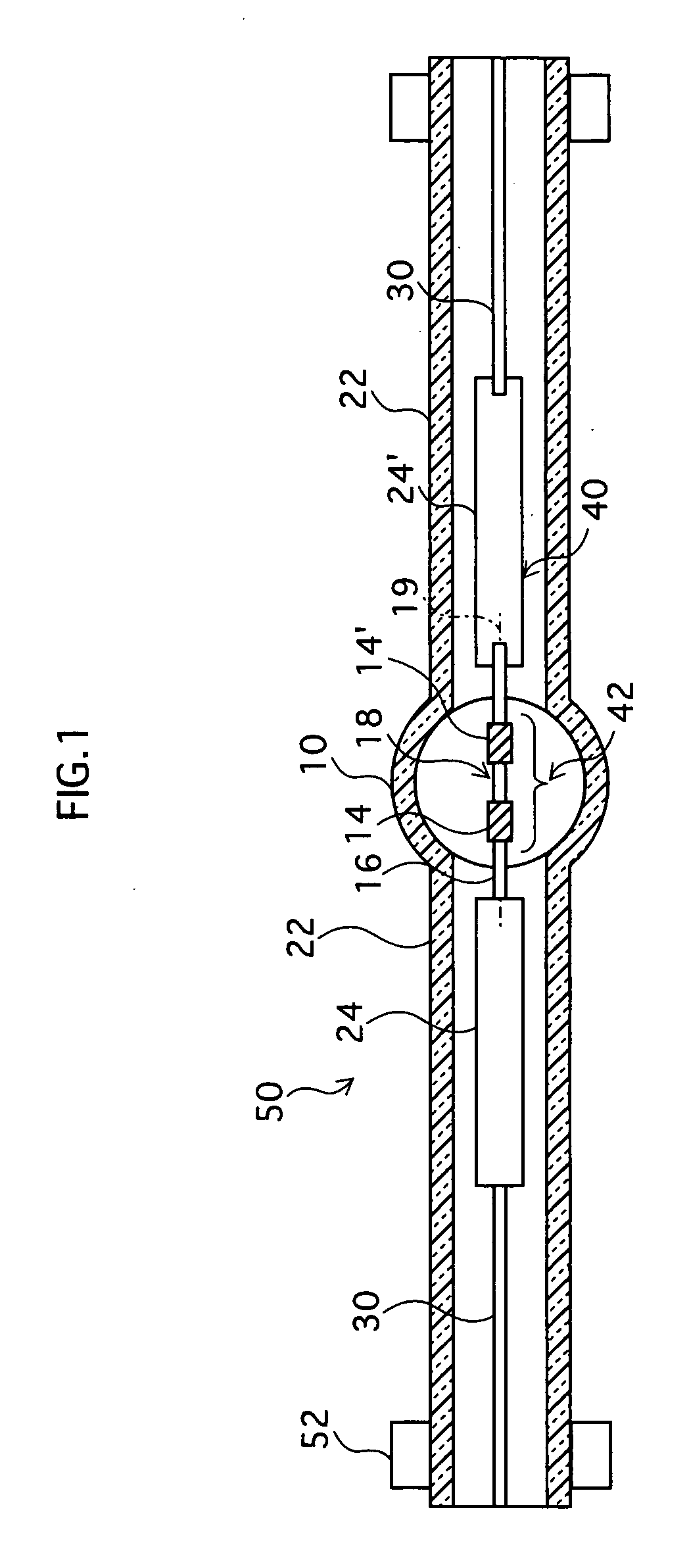 Production method of discharge lamp