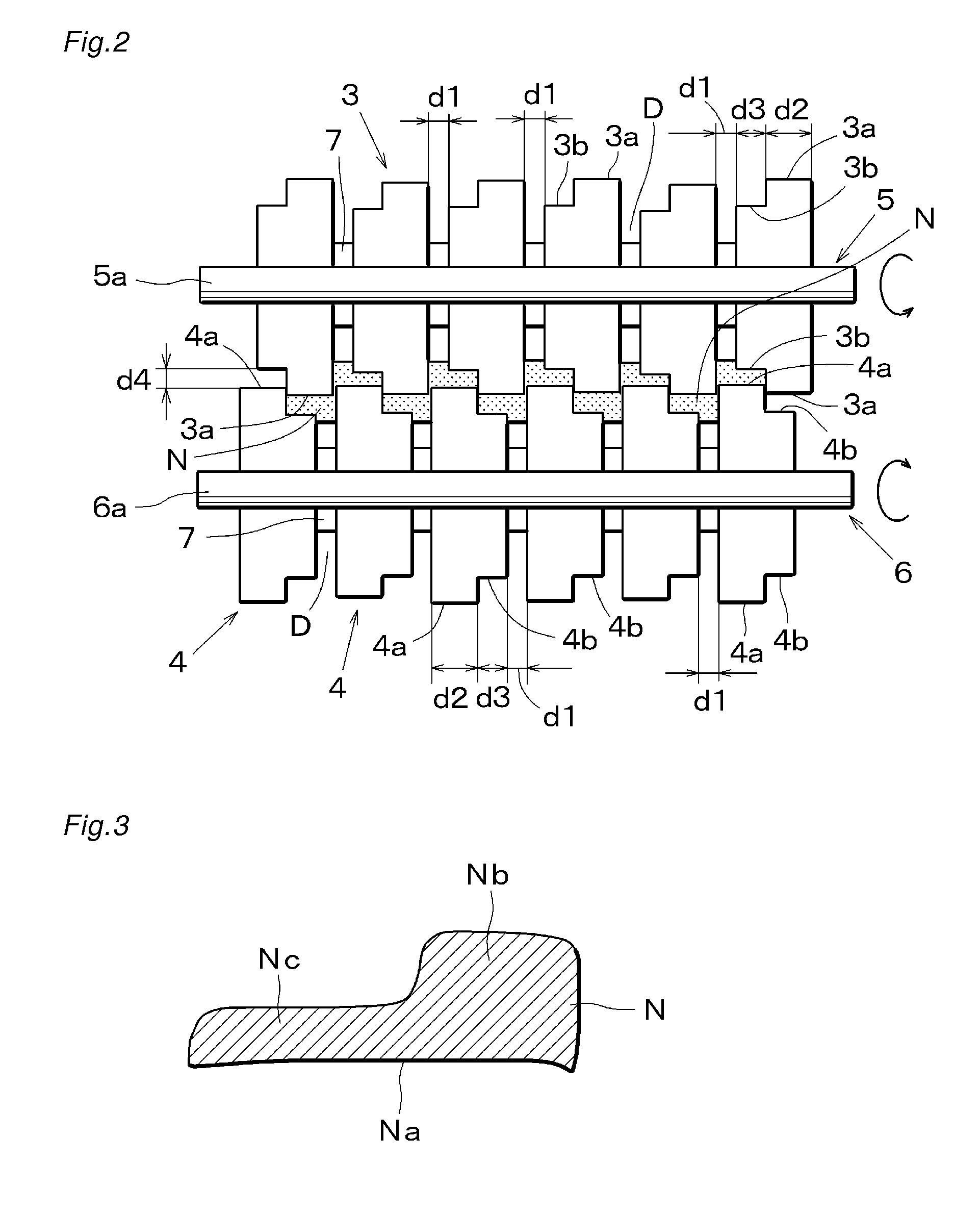 Noodles and apparatus for processing the same
