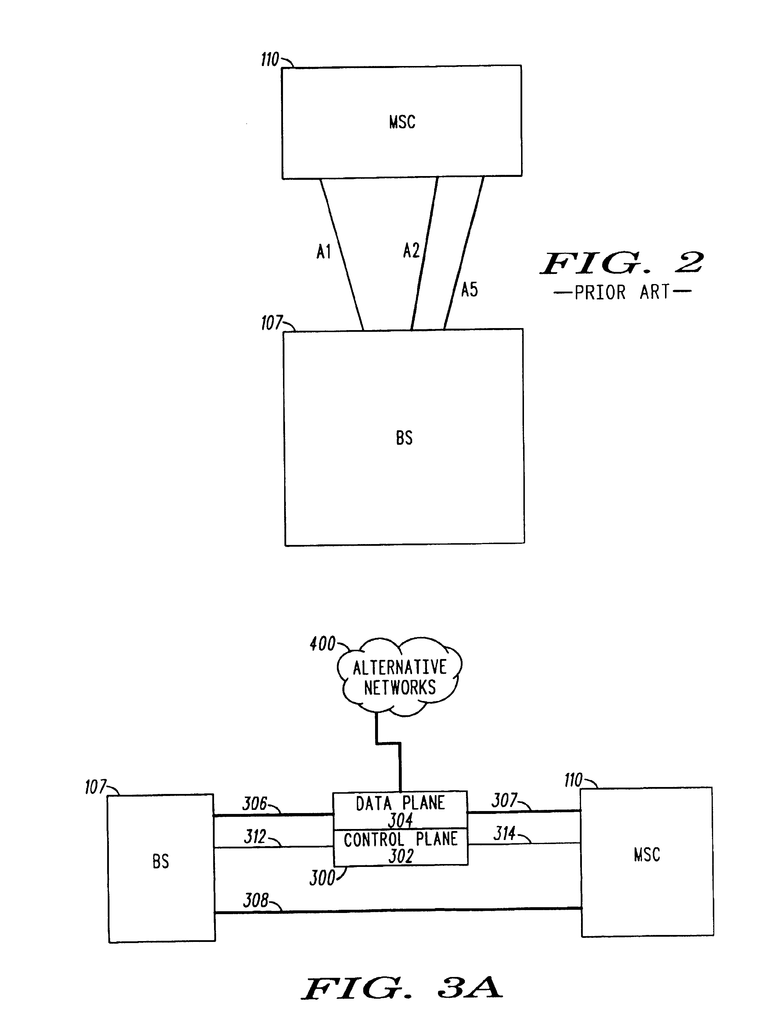 System and method of servicing mobile communications with a proxy switch