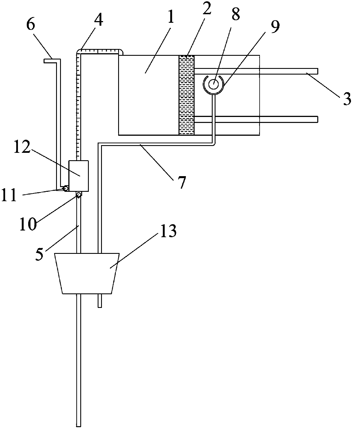 Initial positioning system and method for fluid flowmeter measuring