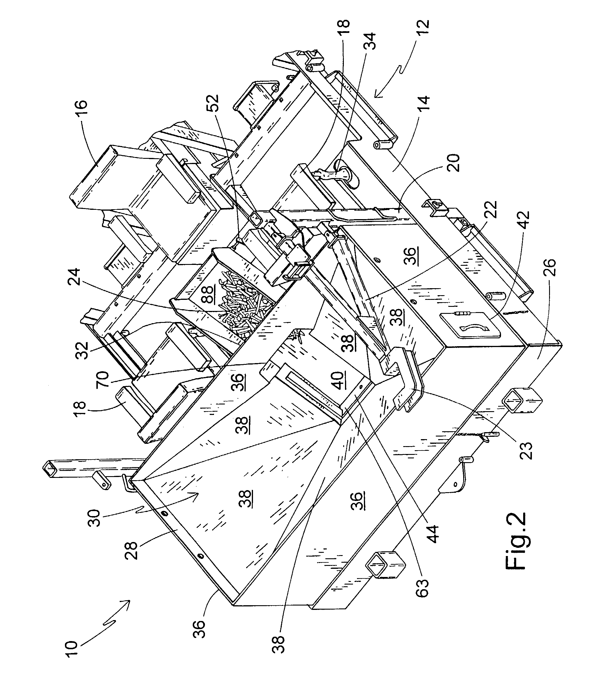 Bulk loader for conveying articles