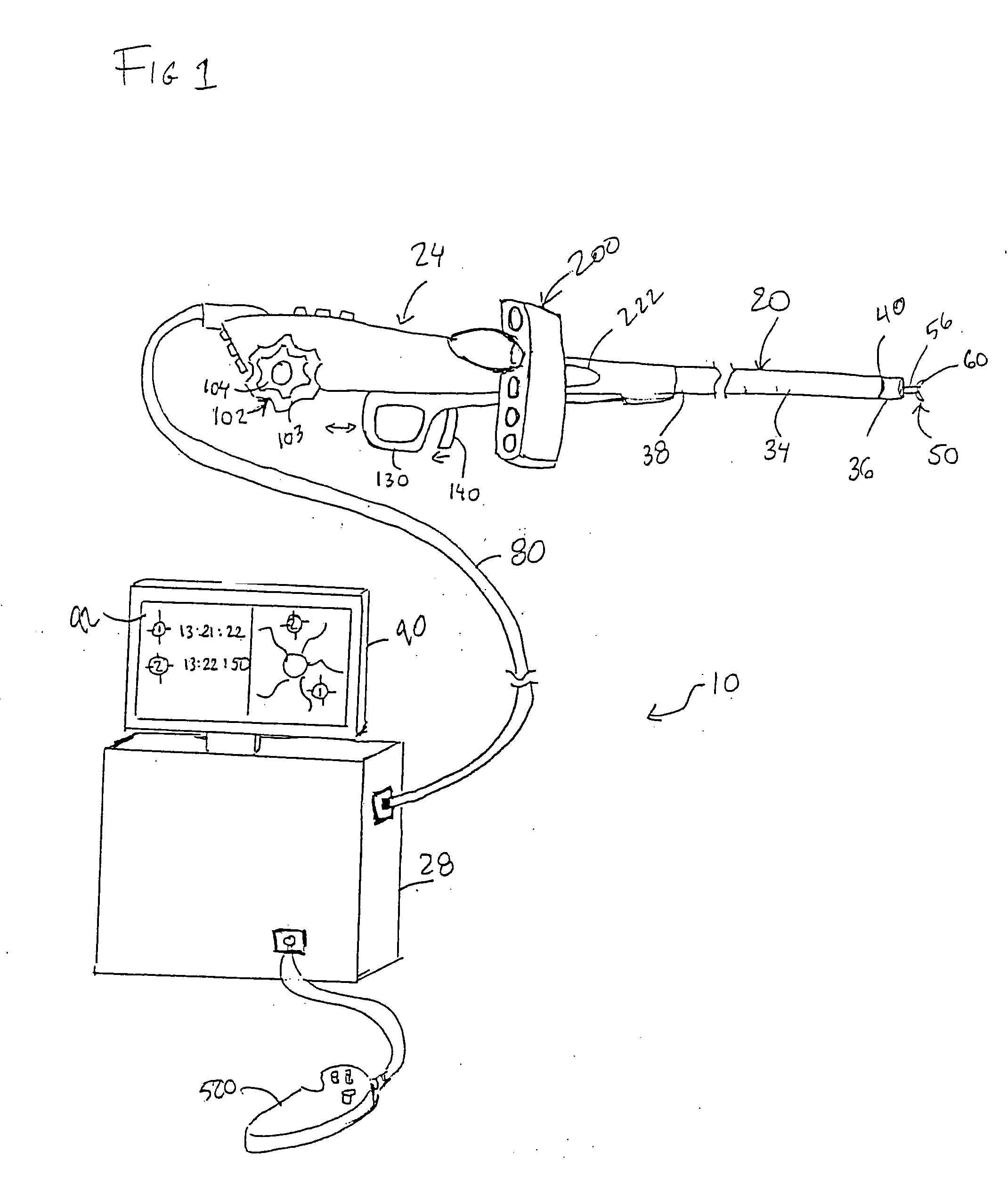 Endoscopic apparatus with integrated multiple biopsy device