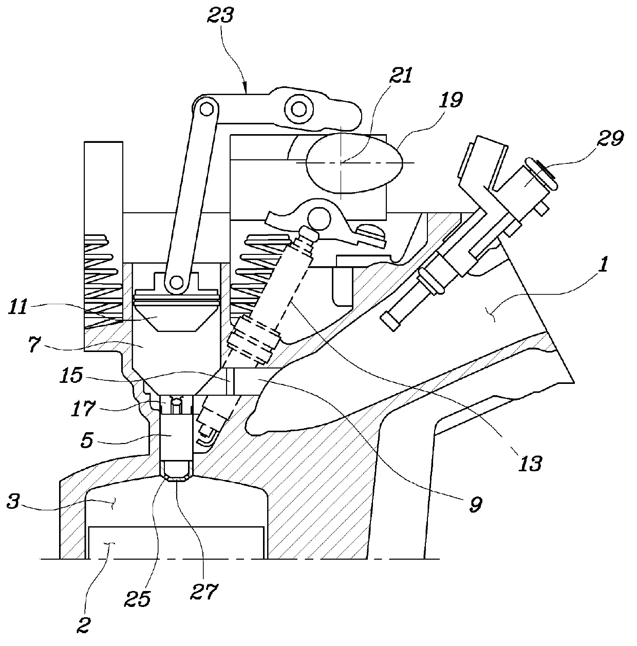 Spark ignition engine and control method thereof