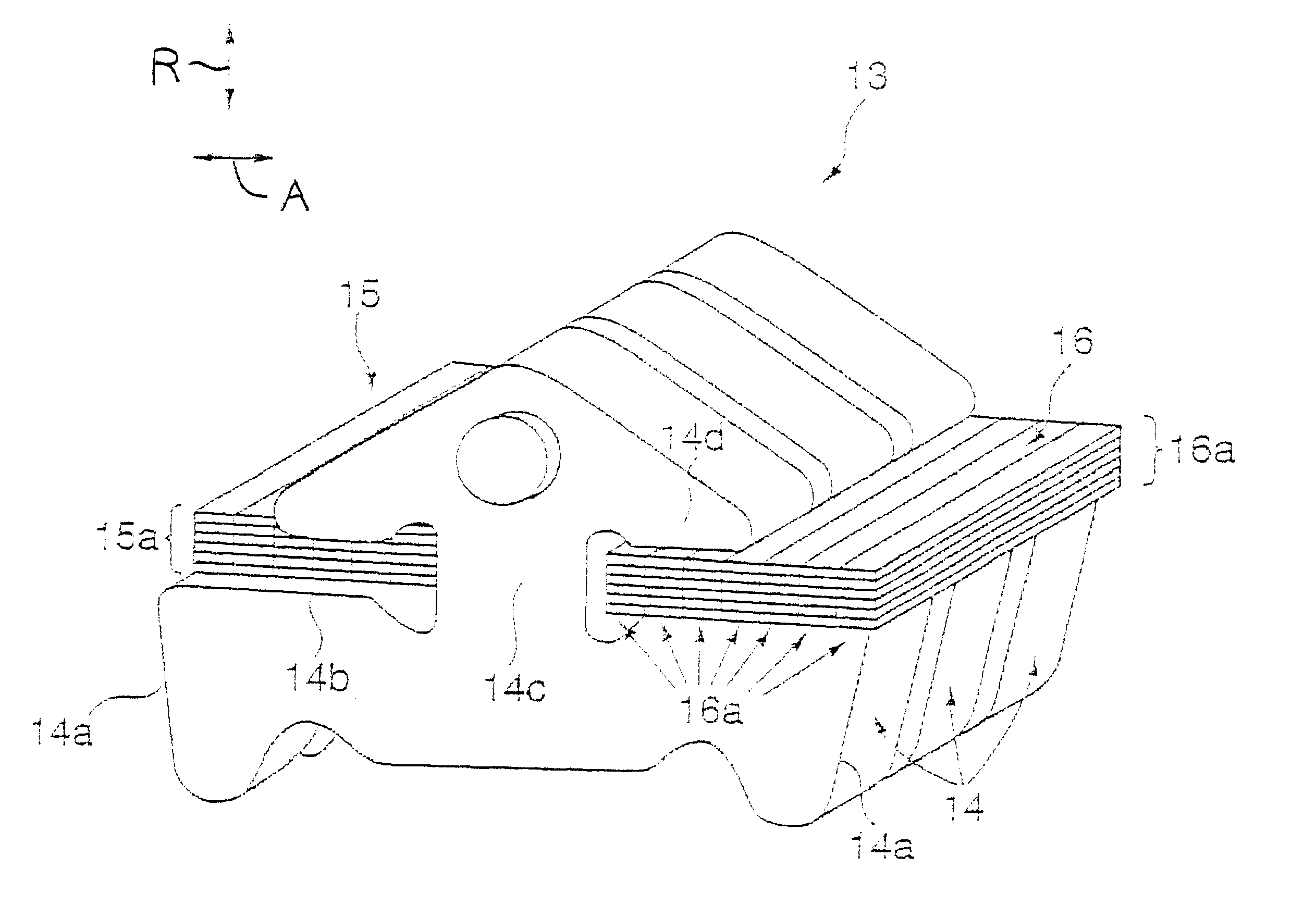 Drive belt for continuously variable transmission