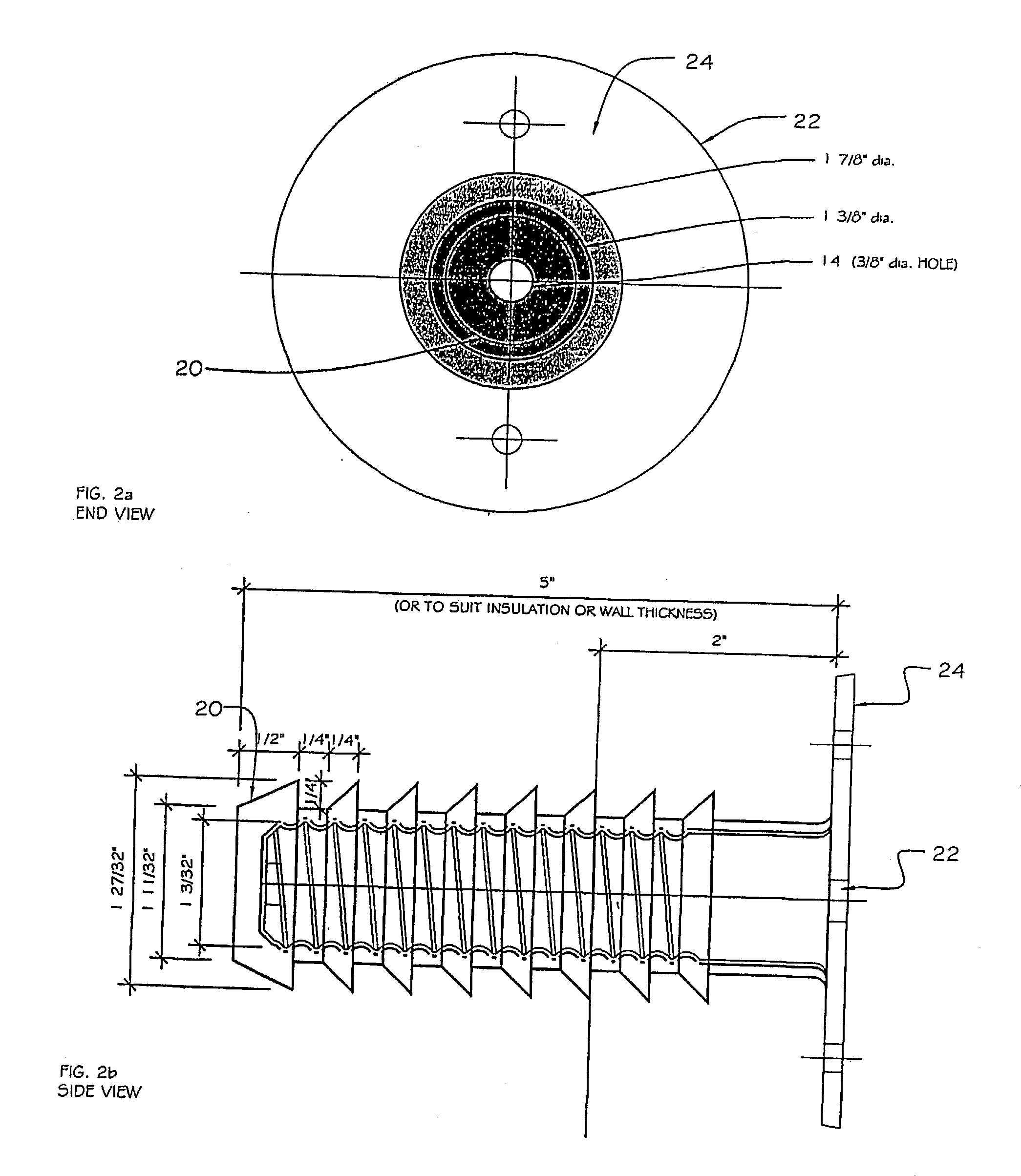 Fastening device with adjustable fastening surface embedded in cast panel or other products