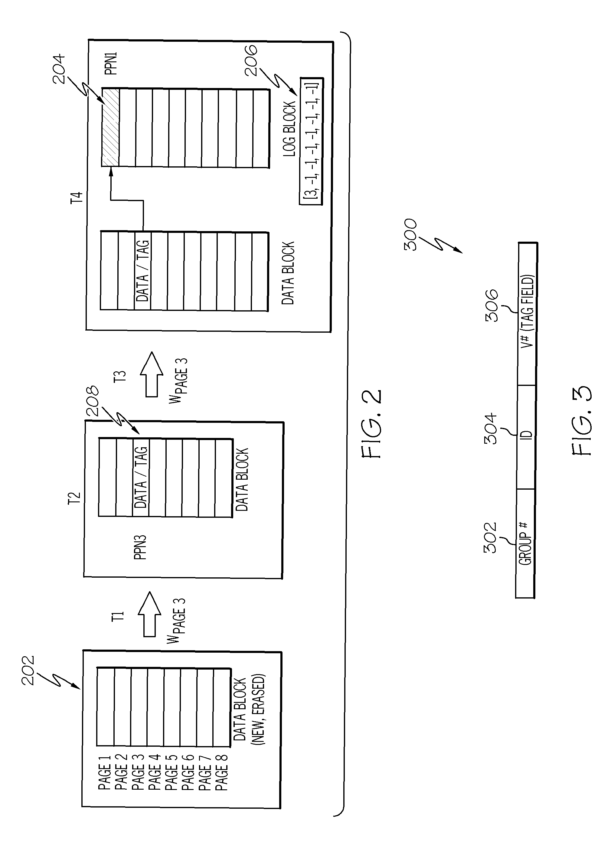 Maintaining versions of data in solid state memory
