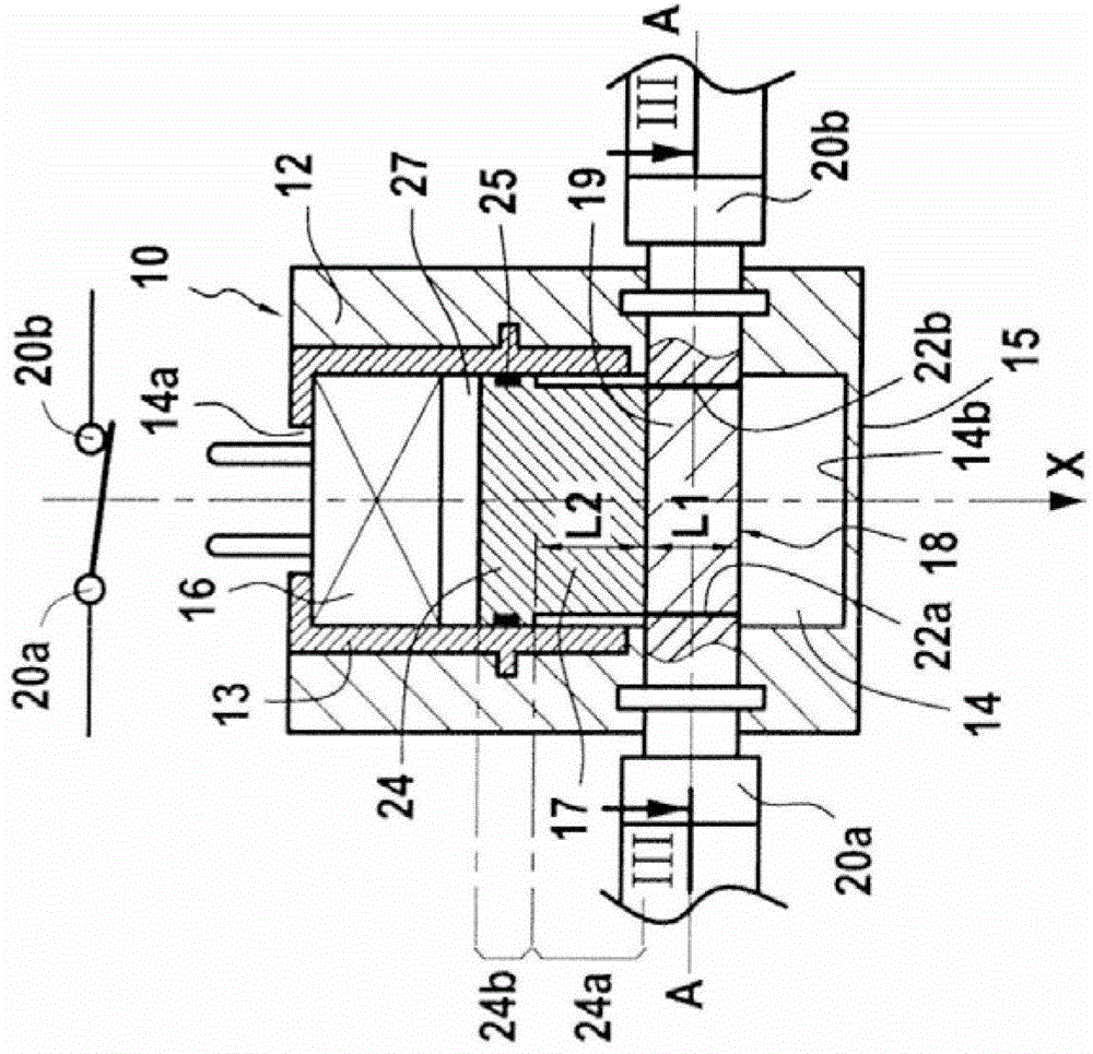 Electric switch having a slider and forming a break switch or changeover switch