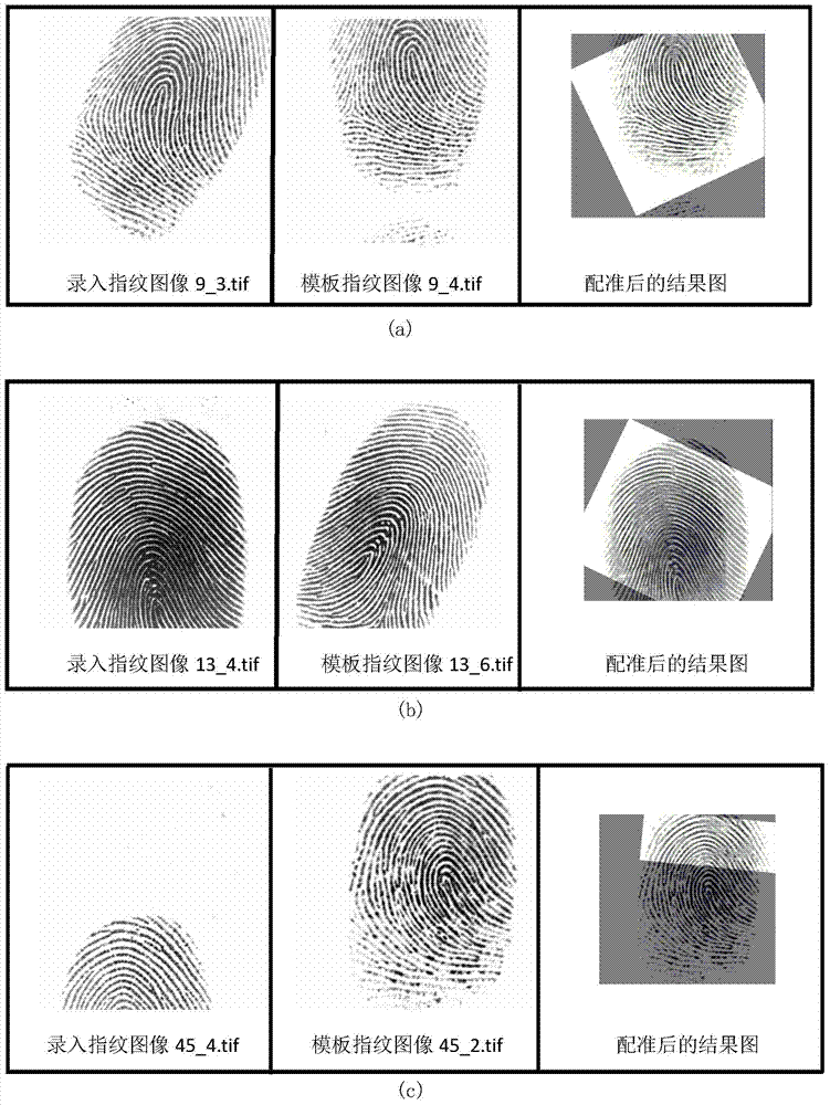 Fingerprint Image Registration Method Based on Global Information