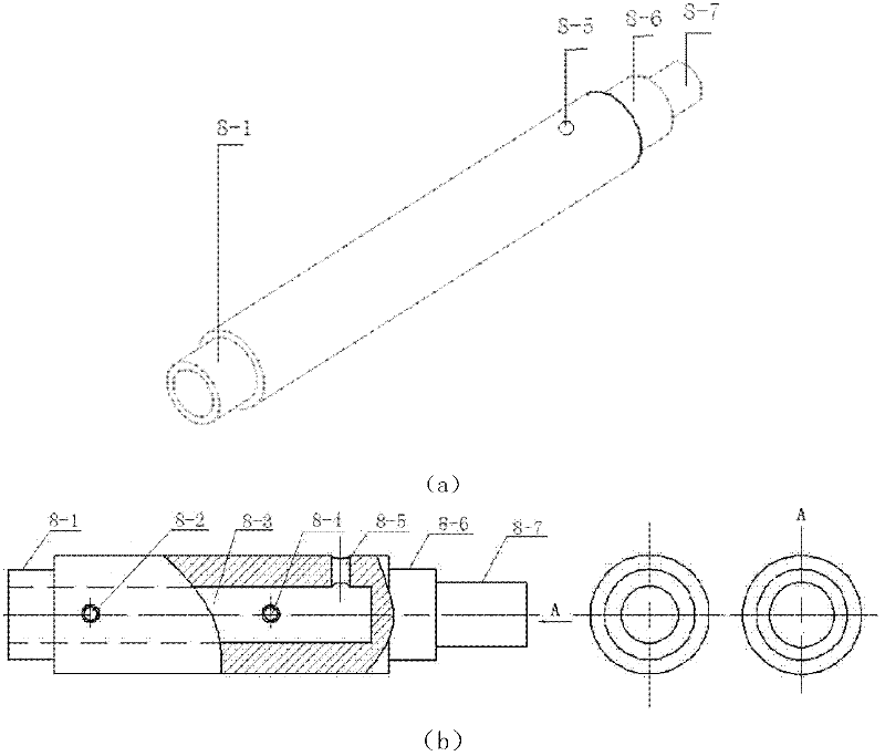 Expandable mounting head for chip mounter