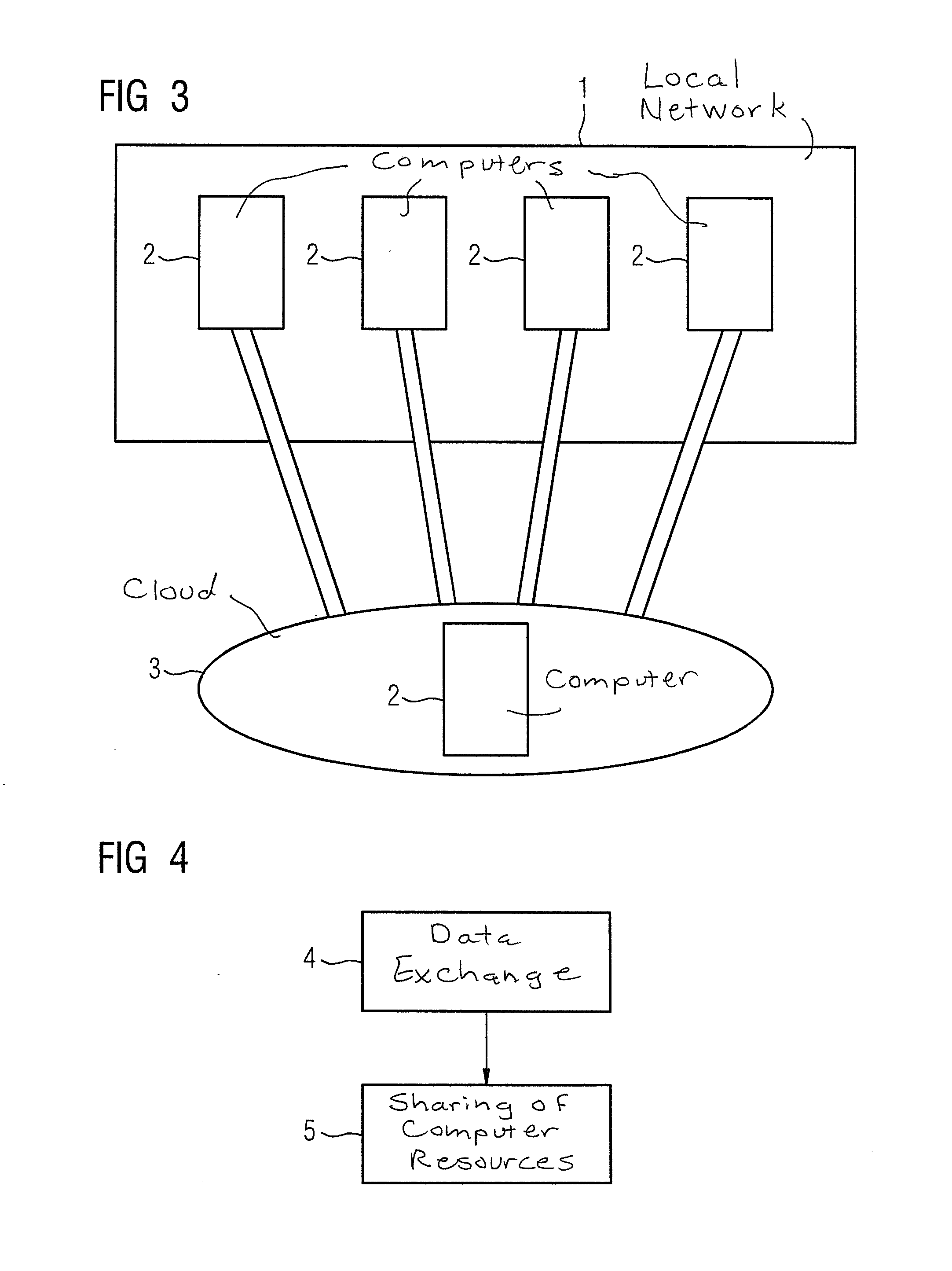 Medical imaging system and method for the operation thereof with shared computing resources