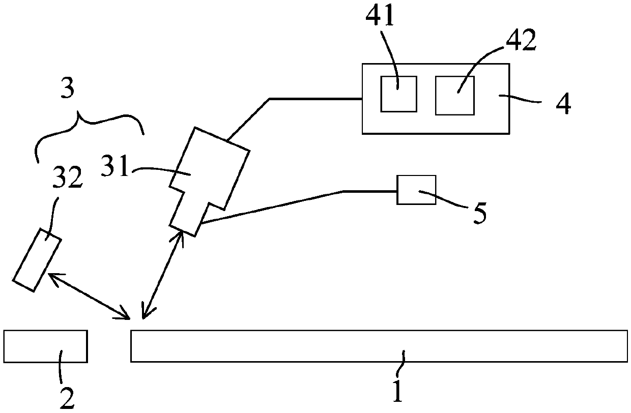 Substrate detection system and substrate detection method