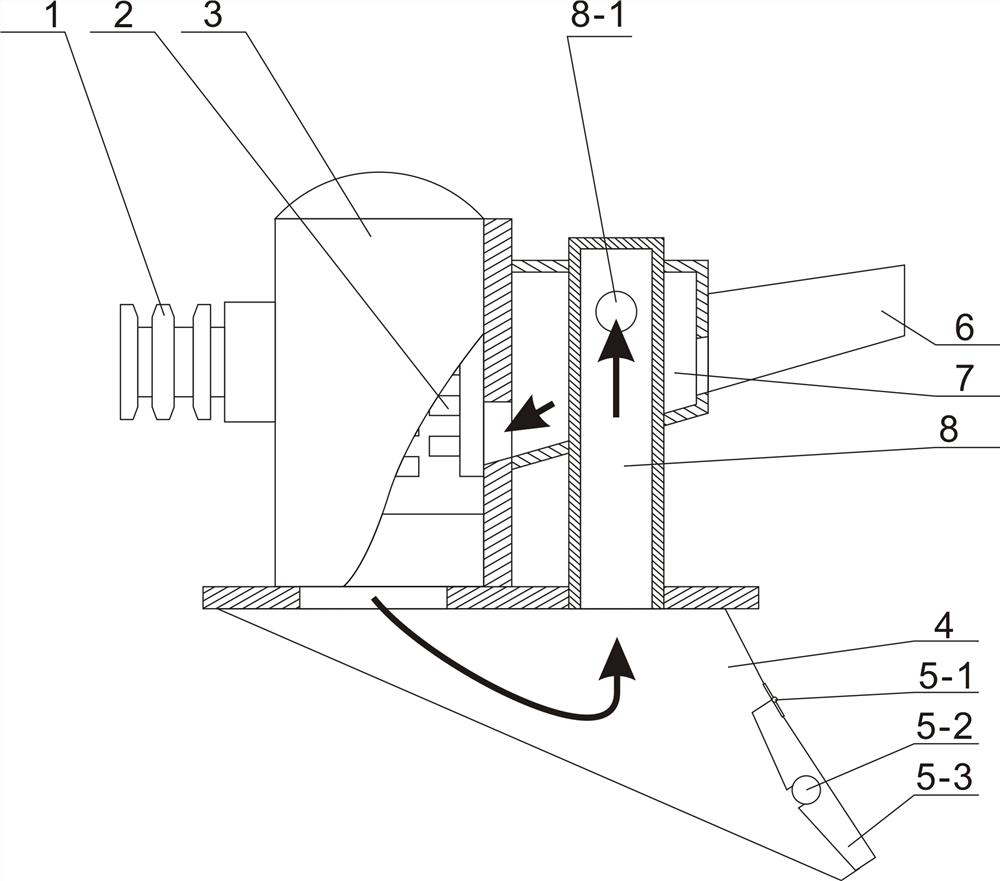 Dust-free non-bag high-efficient pulverizer