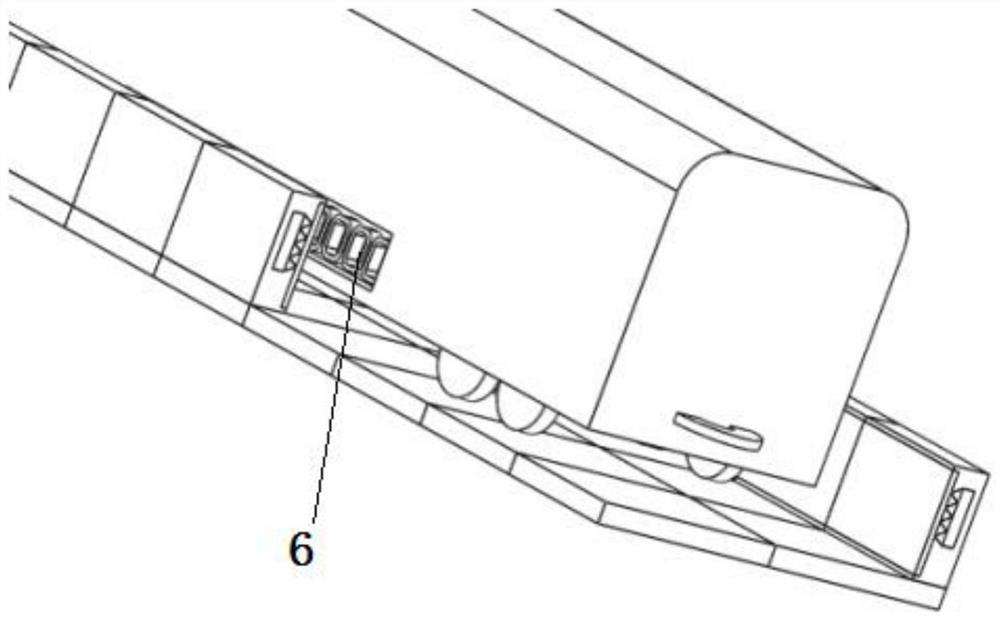 Maglev train system and maglev track thereof