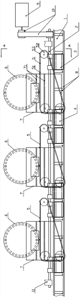 Card conveying device and card conveying method for device for printing codes on intelligent cards