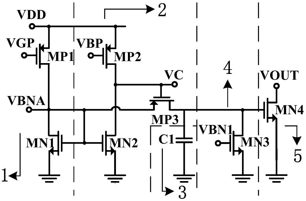 A light-load transient enhancement circuit and a low-dropout linear regulator integrating the circuit