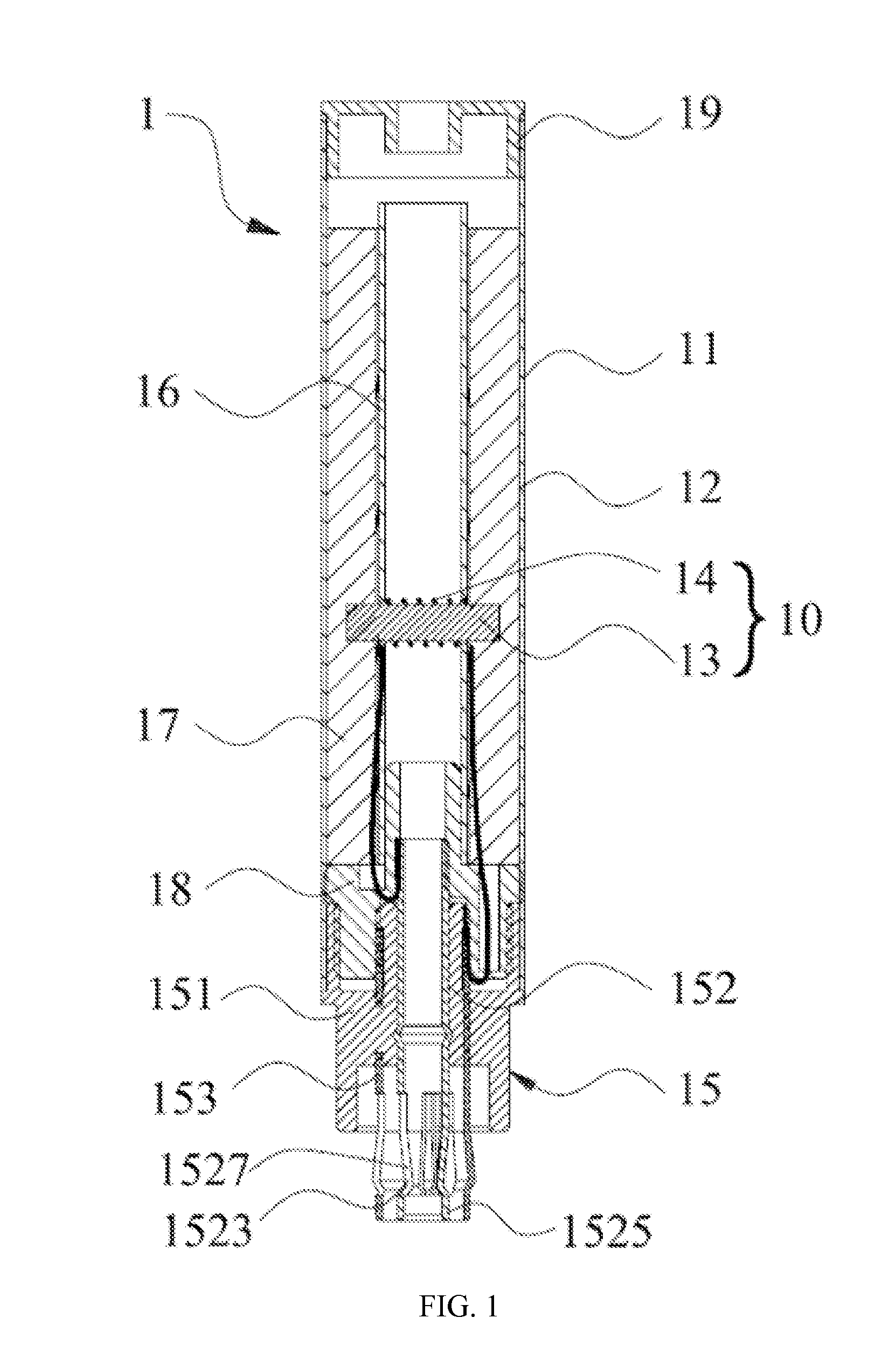 Atomizing device, battery assembly, and electronic cigarette having same