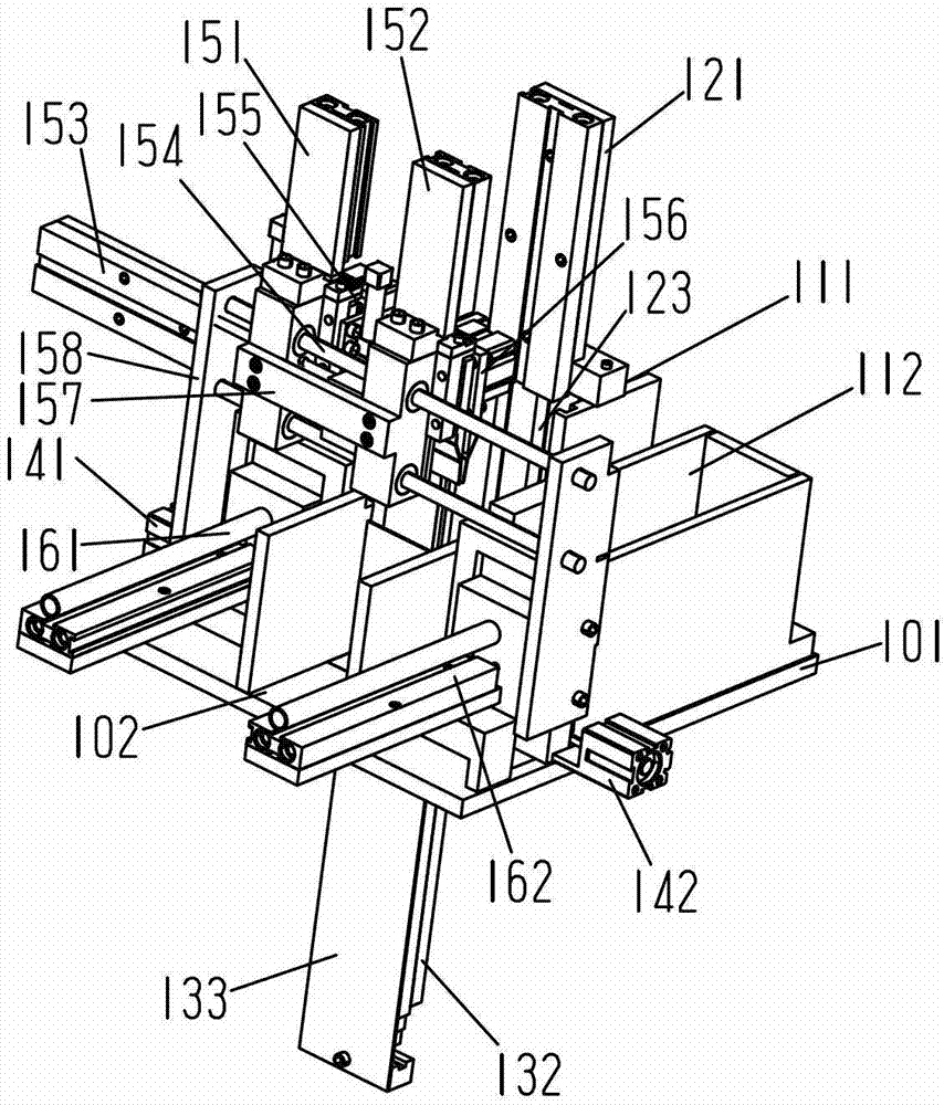 Storage battery production device