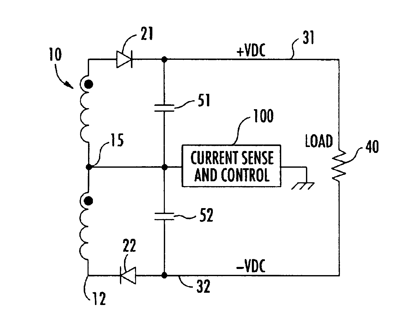 Method and apparatus for limiting ground fault current