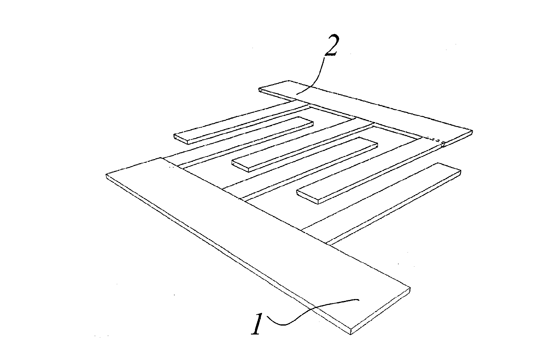 Three dimensional structure micro zinc-nickel battery applying to microsystems and preparation method thereof