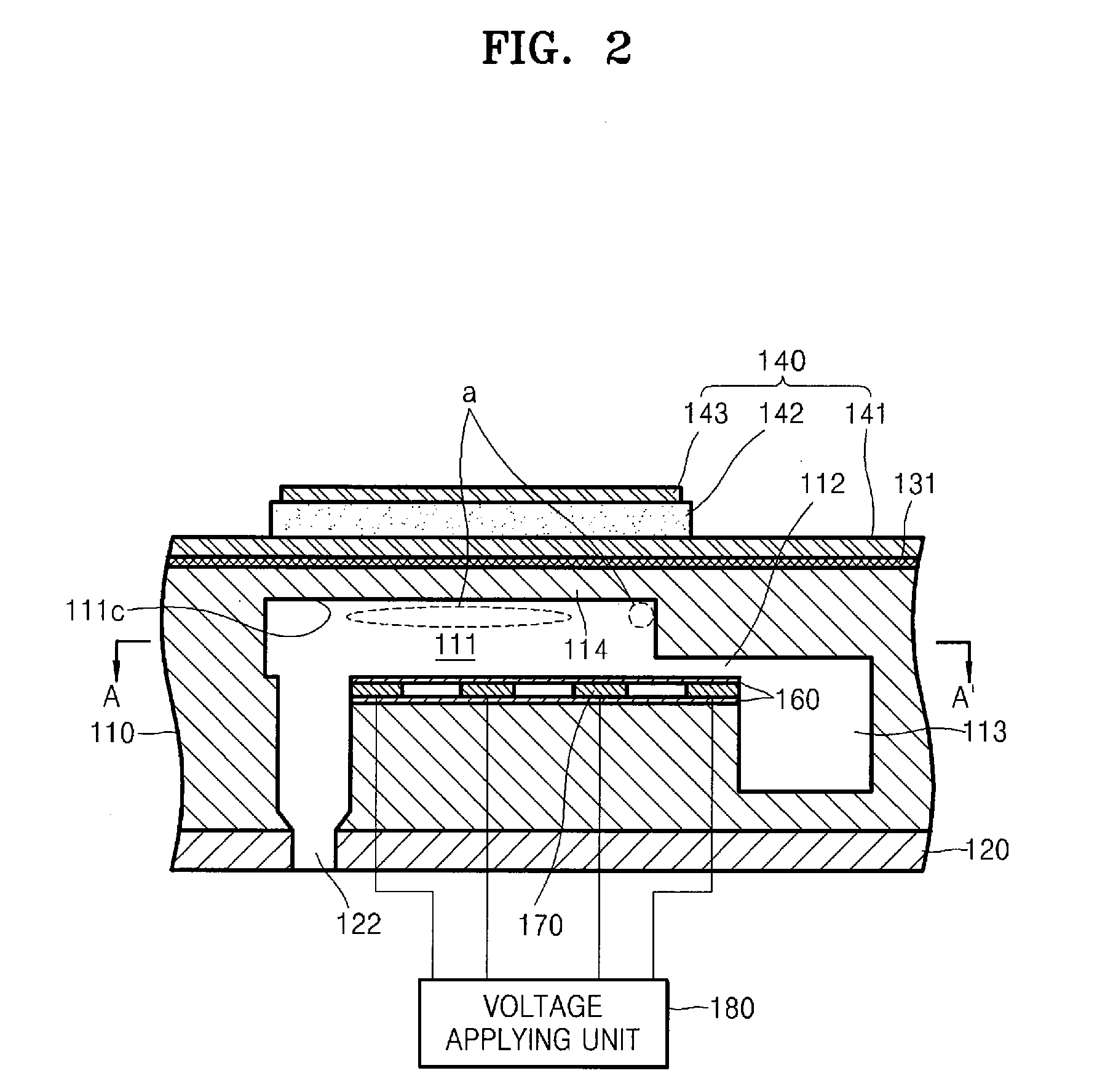 Inkjet printhead and method of removing bubbles in the same