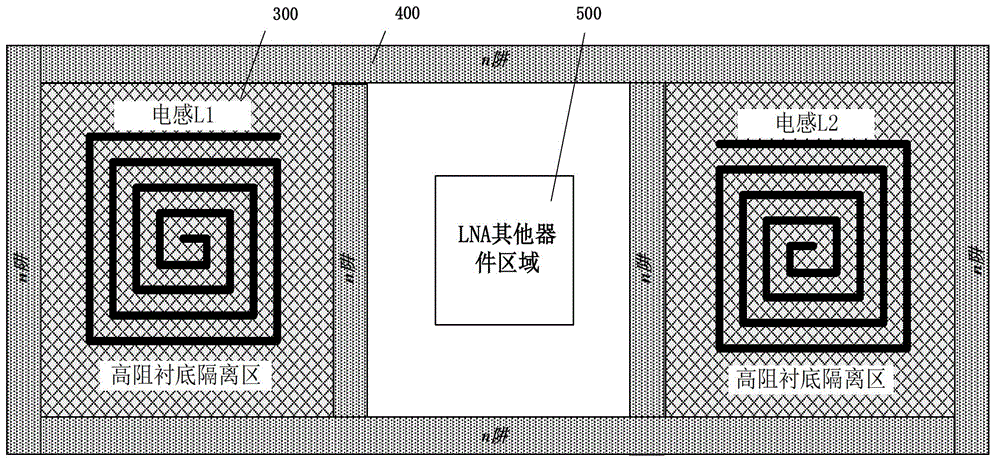 Low-noise amplifier and manufacturing method for same