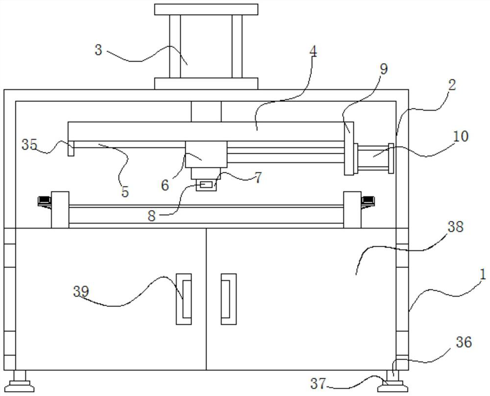 Double-channel gluing head of back plate folding and gluing machine