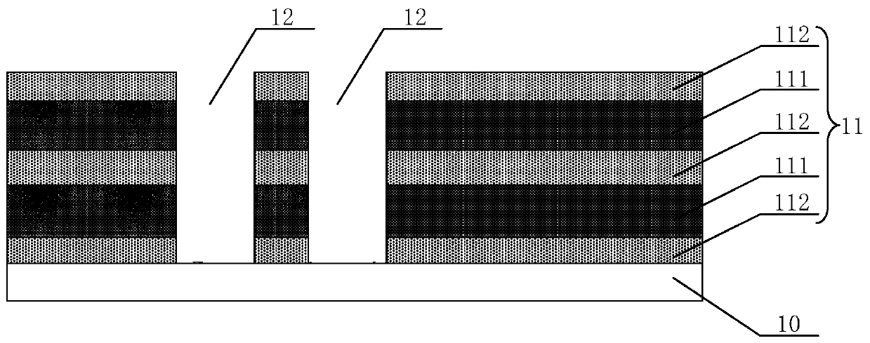 3d NAND flash memory and its preparation method