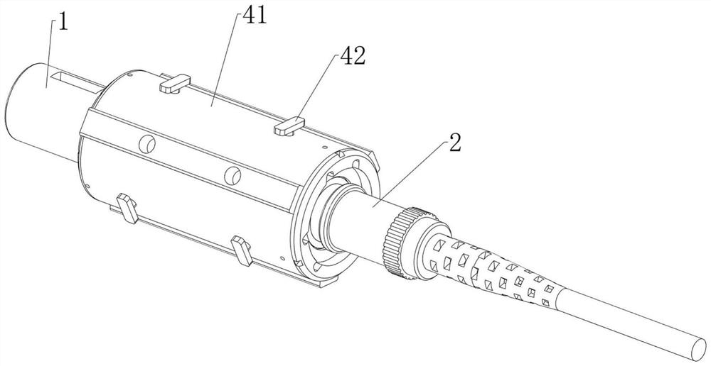 Protective device capable of preventing optical fiber connector from being damaged