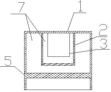 Protruding object inbuilt container cover