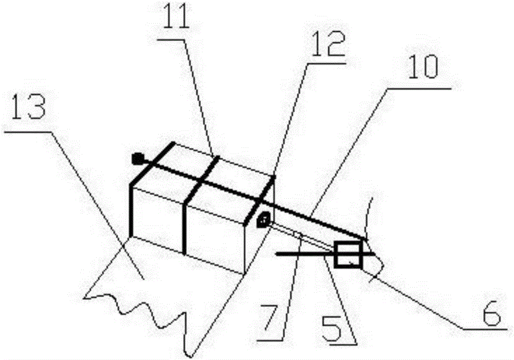 Full-automatic extractable long-tail umbrella