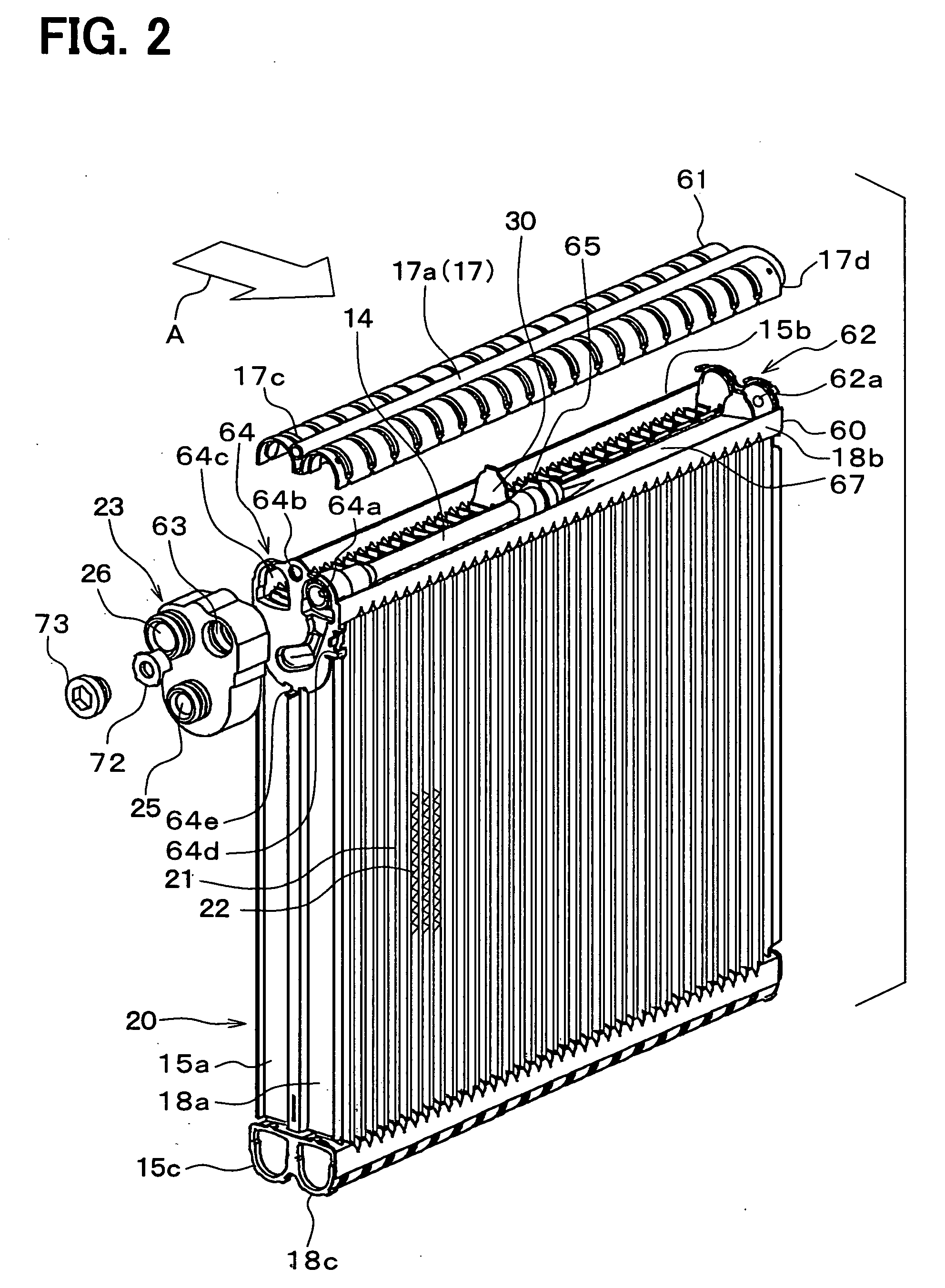 Unit for refrigerant cycle device