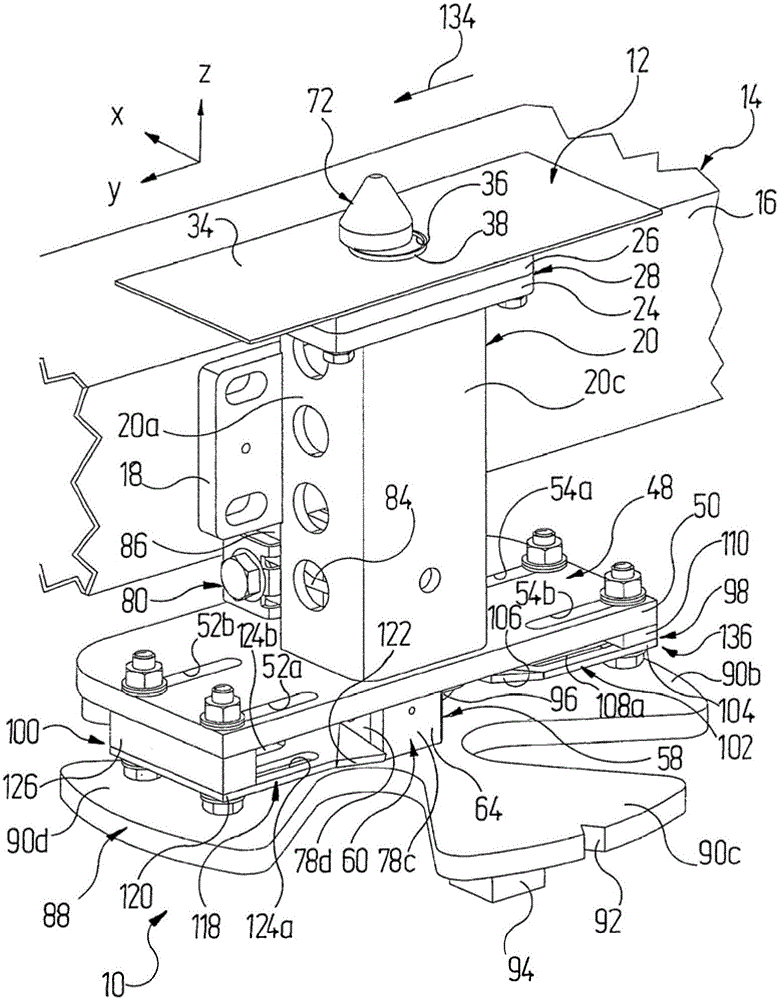 Locking devices for securing objects on load-bearing structures and tackles with such devices