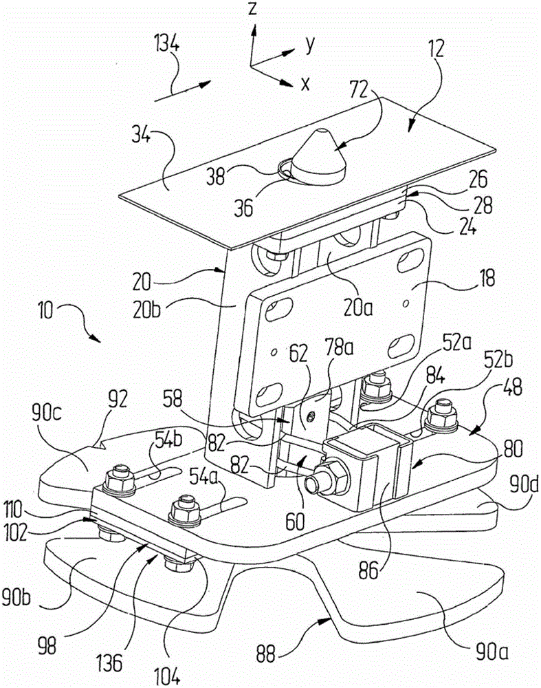Locking devices for securing objects on load-bearing structures and tackles with such devices