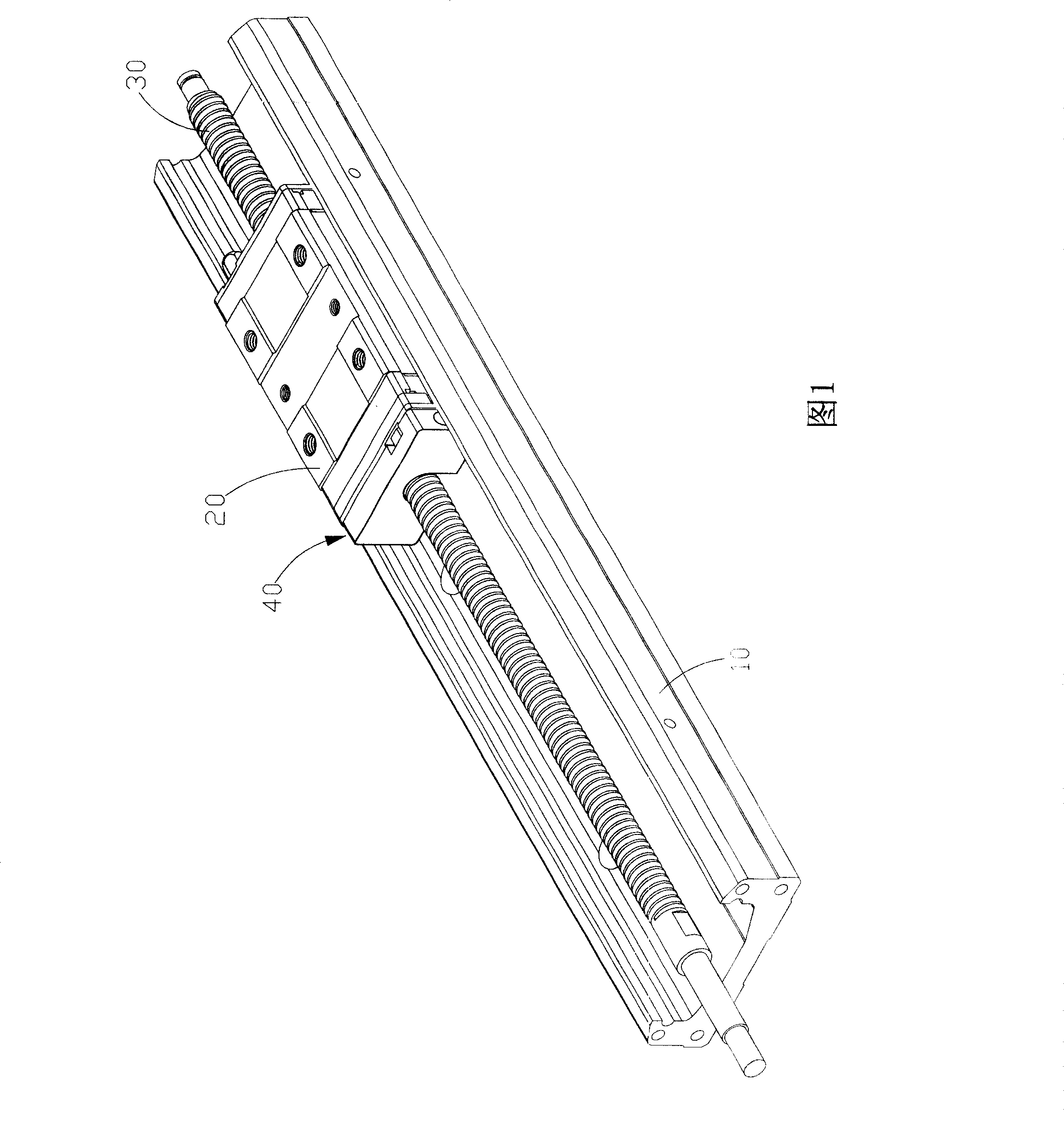 Linear transmission module possessing self-lubricating unit