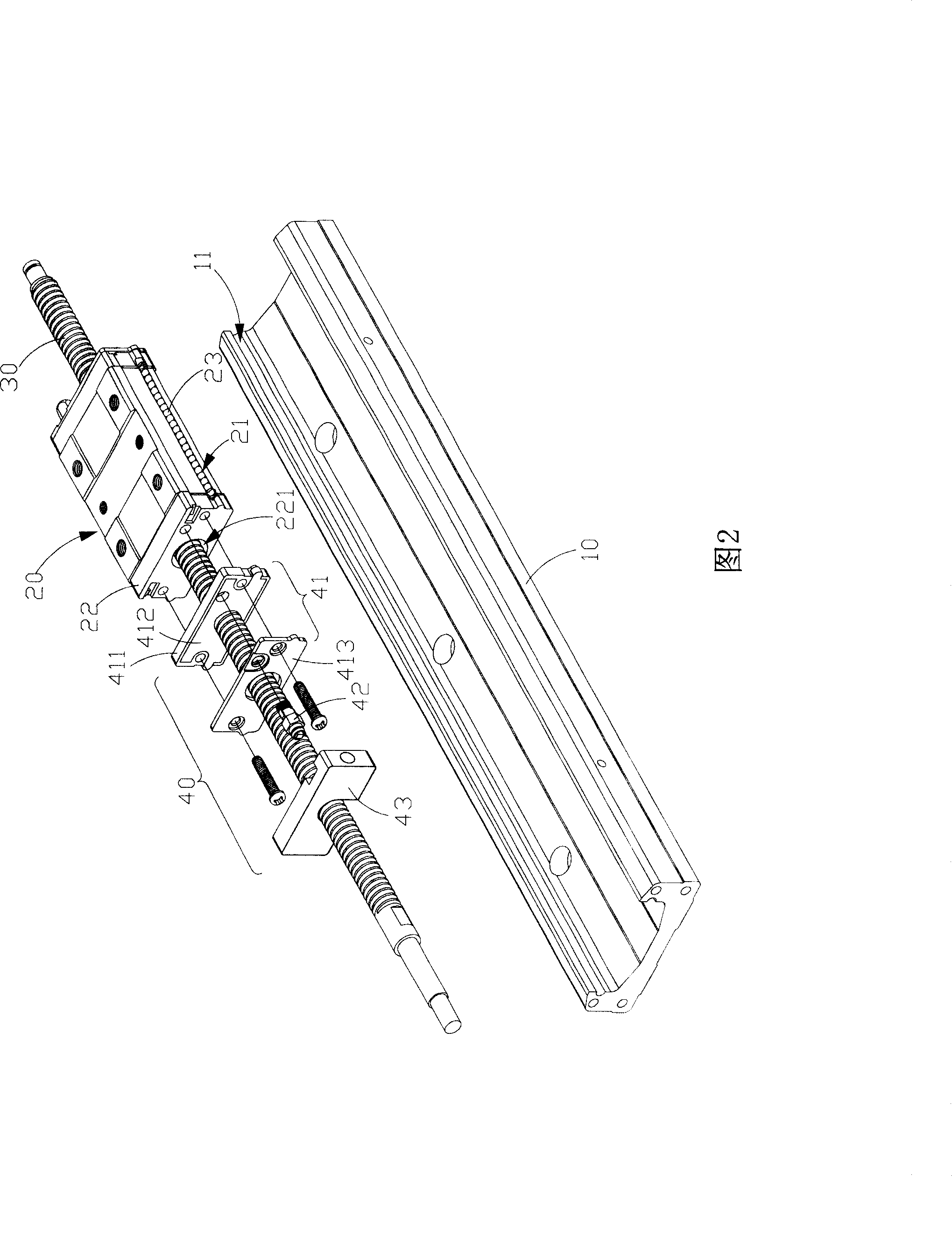 Linear transmission module possessing self-lubricating unit