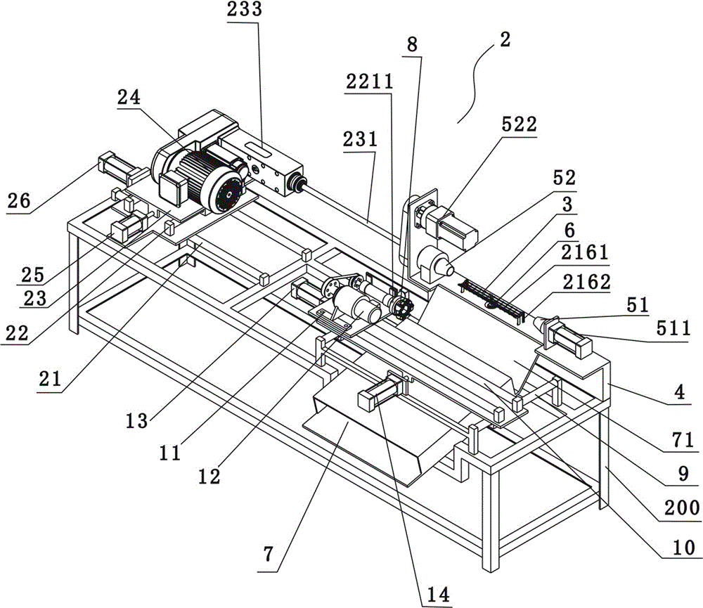 Bamboo tube automatic production device and production method