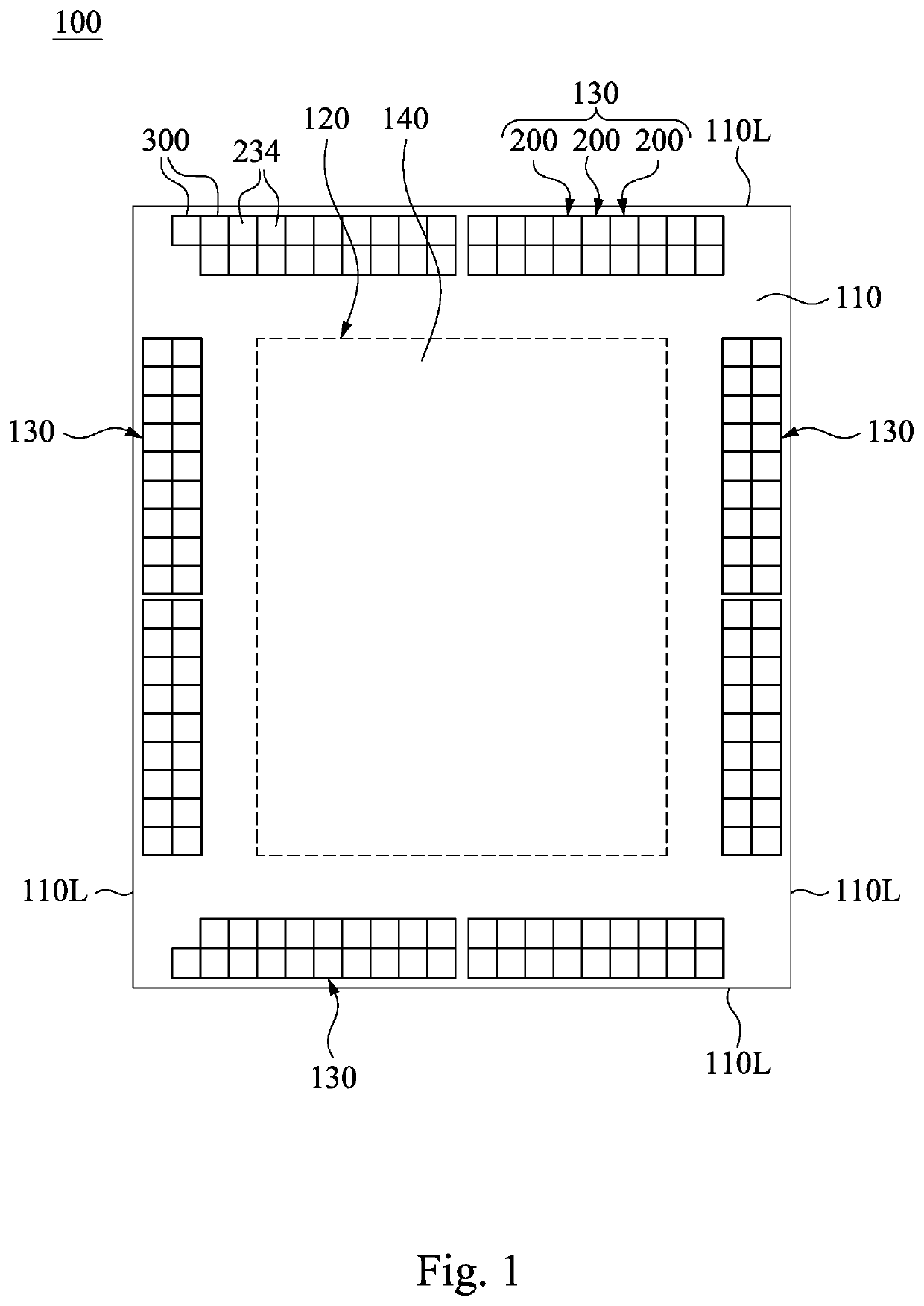 Semiconductor structure of work unit module