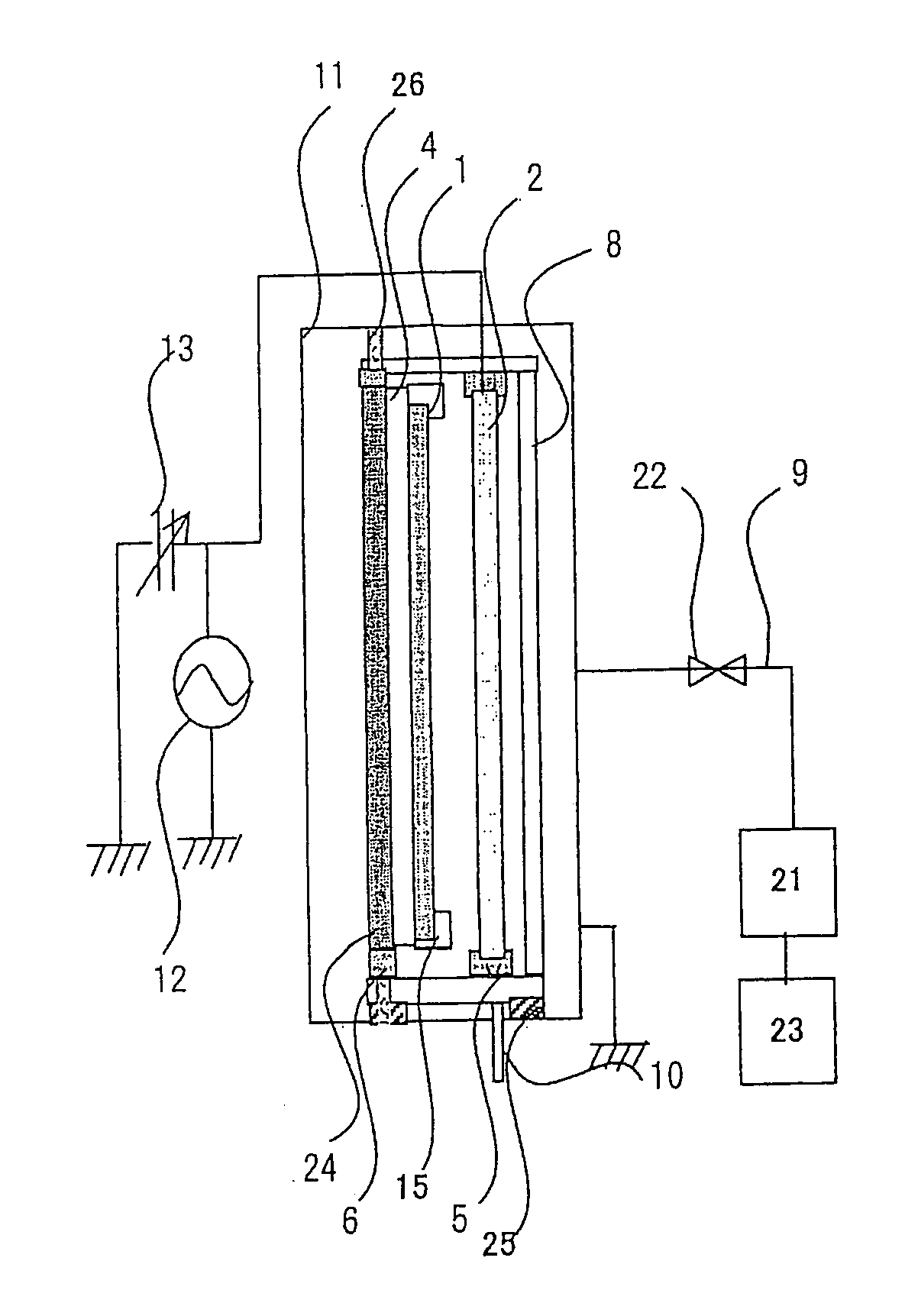 Plasma Processing Apparatus And Method Of Producing Semiconductor Thin Film Using The Same