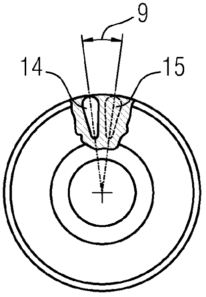 Method for producing beveled cage rotor and beveled cage rotor