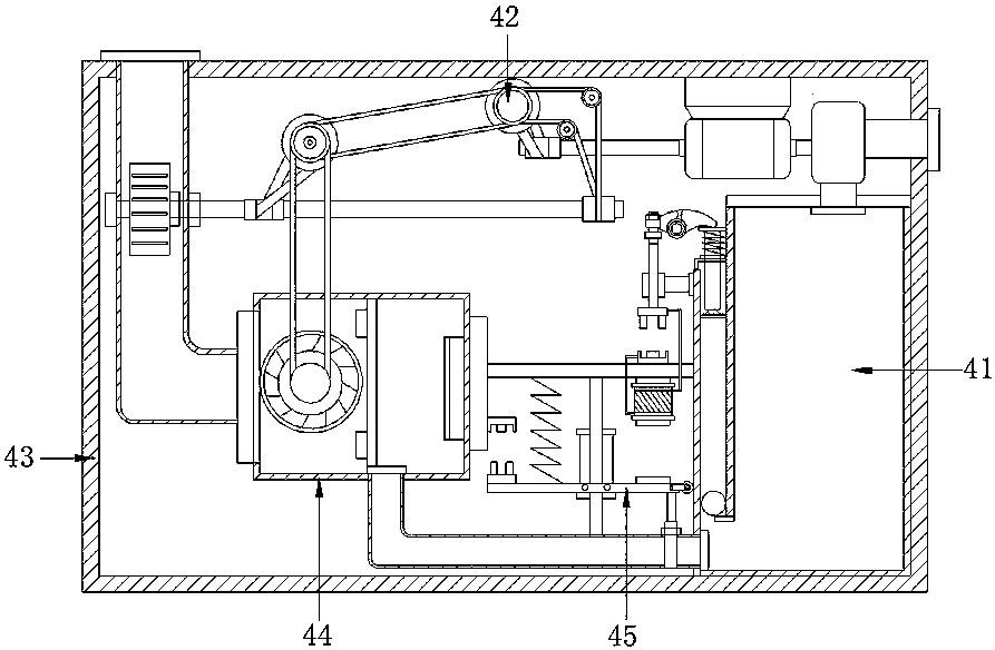 Overlapping type refrigeration cycle equipment for air conditioner