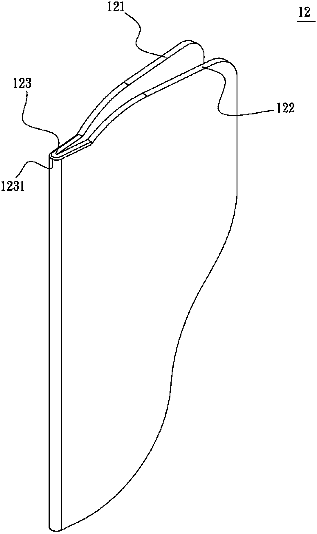 Radiator structure and production method thereof