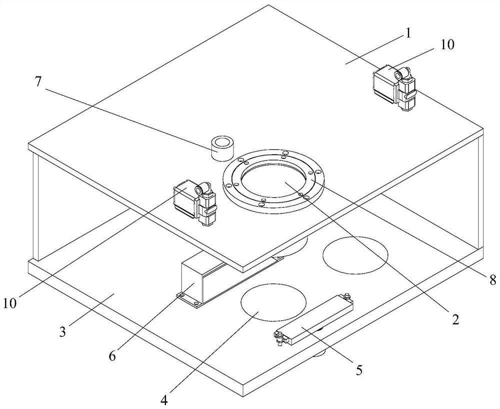 Lens protection equipment of metal 3D printer