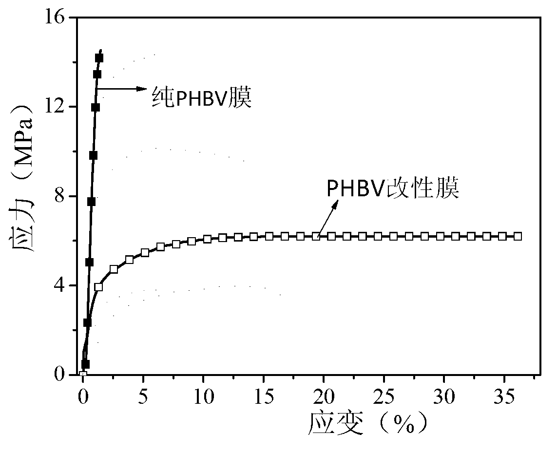 Preparation method of environment-friendly composite polymer film material