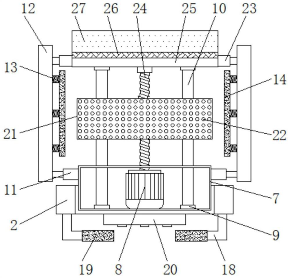 Moving auxiliary device for mounting electromechanical equipment
