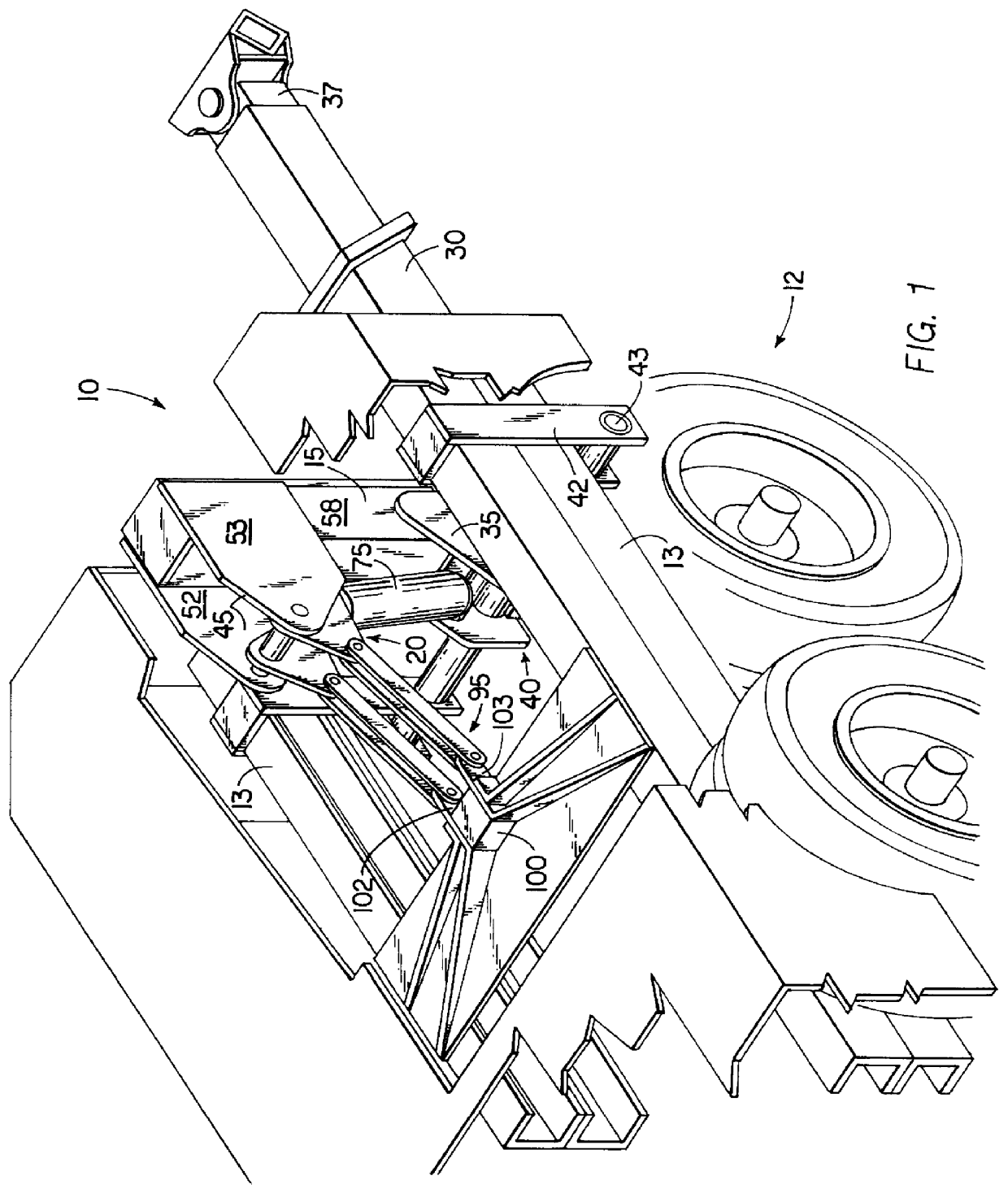 Vehicle lifting and towing method and apparatus