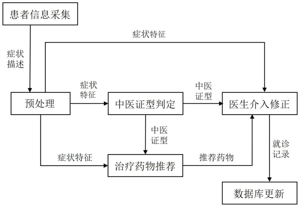 Traditional Chinese medicine auxiliary diagnosis and treatment method and system for chronic obstructive pulmonary disease