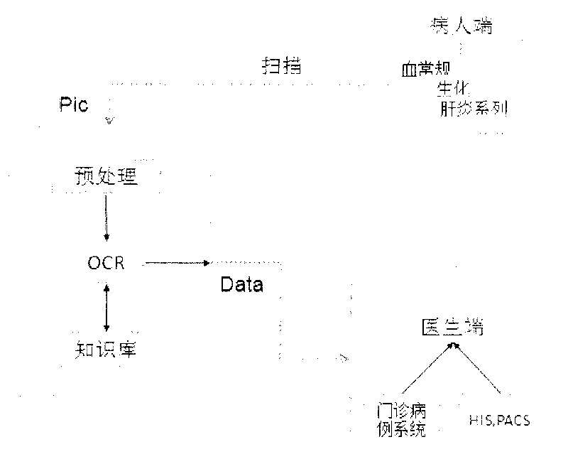 Method for processing clinical auxiliary examination data