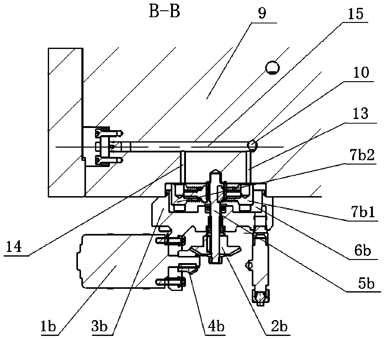 Charging device for circuit breaker hydraulic operating mechanism